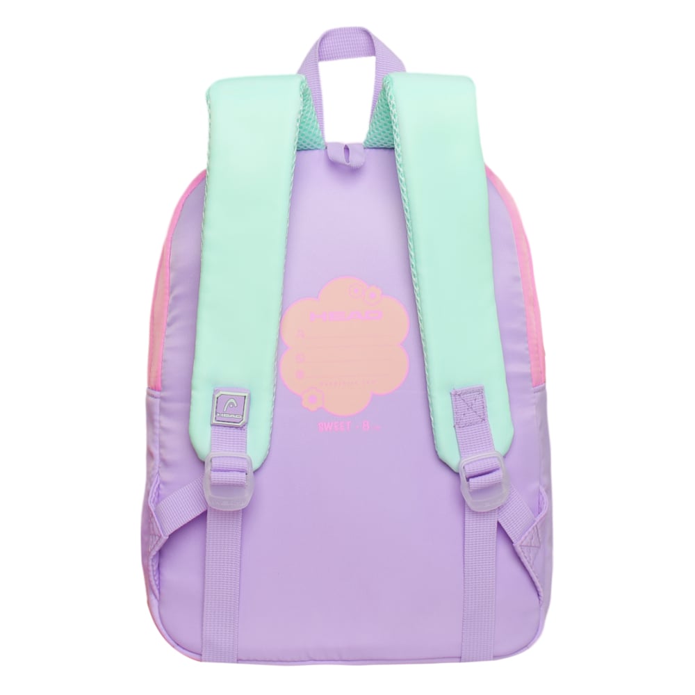 MOCHILA INFANTIL NIÑA SWEET COLOR BLOCK ROSADO HEAD - 5