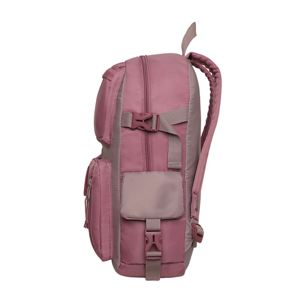 MOCHILA MUJER ESCALADE KAWAII COLOR BLOCK MALVA HEAD - 5