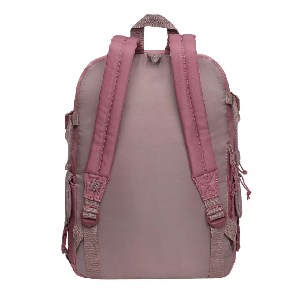 MOCHILA MUJER ESCALADE KAWAII COLOR BLOCK MALVA HEAD - 6