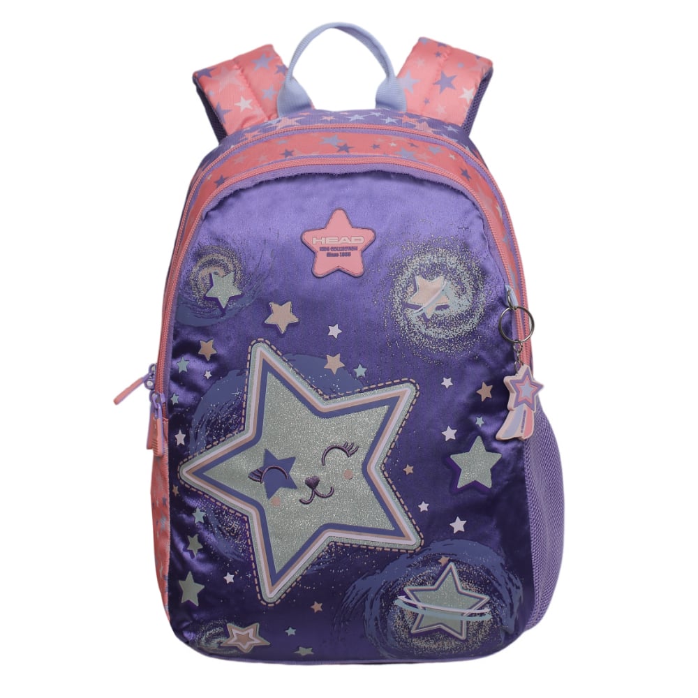 MOCHILA INFANTIL NIÑA BIONICA CAT STAR LILA HEAD - 2