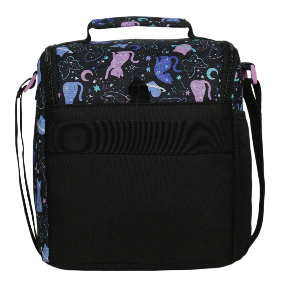LONCHERA INFANTIL MUJER FREEZE KIDS SPACE CAT NEGRO HEAD - 7