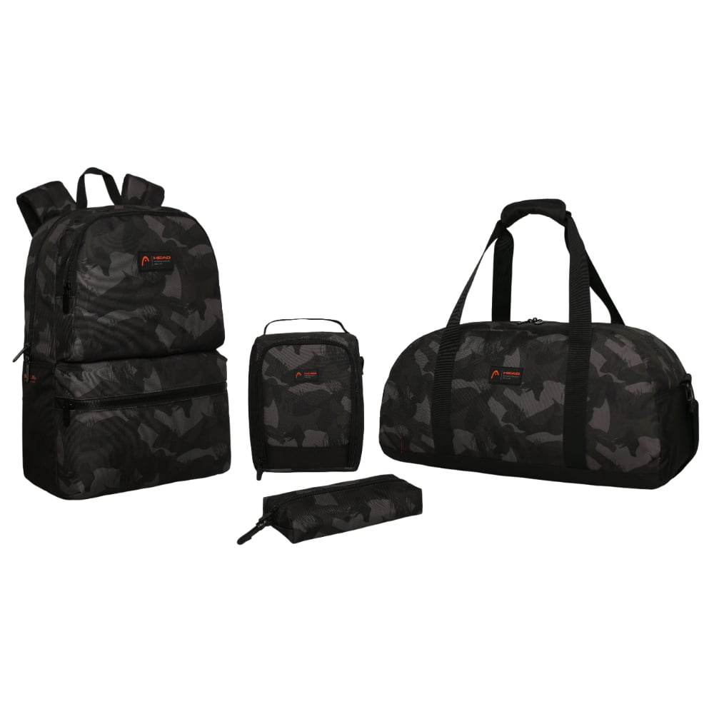 PACK ATOMICO ESCOLAR MUJER MIX CAMO CAFE HEAD - 1