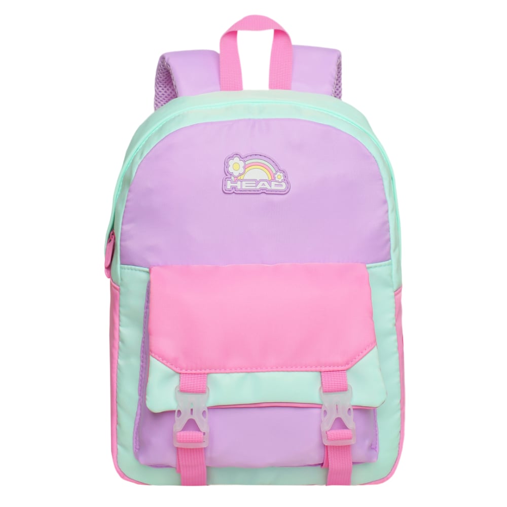 MOCHILA INFANTIL NIÑA SWEET COLOR BLOCK MENTA HEAD - 2