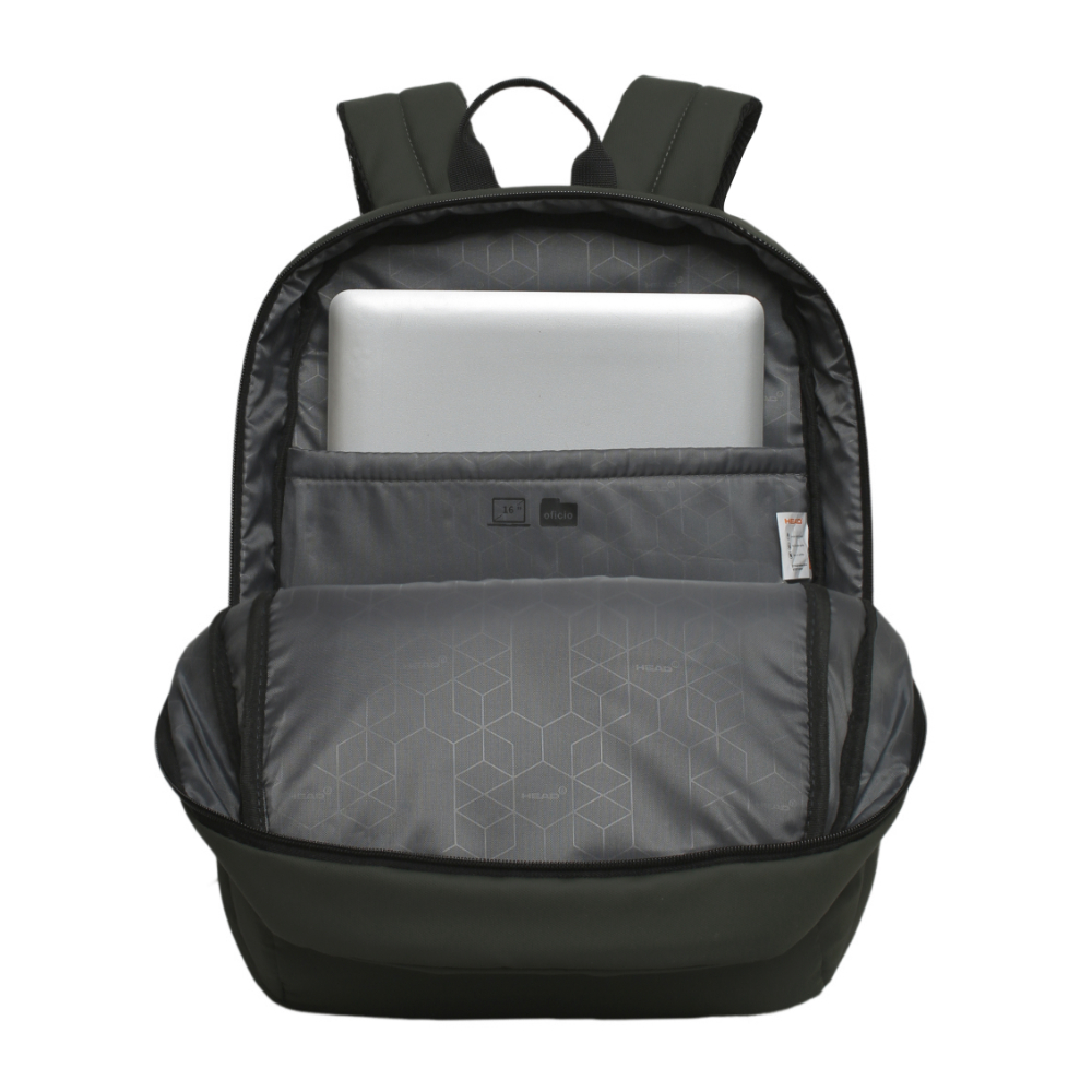 MOCHILA EJECUTIVA COMPACTA BLAZER VERDE MILITAR HEAD - 3