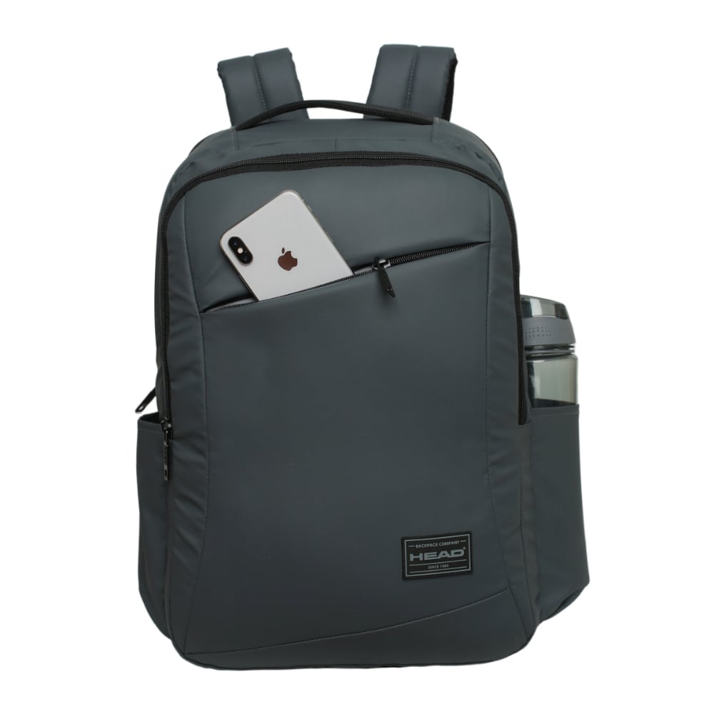 MOCHILA EJECUTIVAS ENGOMADA CAMIQ REVERSE GRIS HEAD - 2