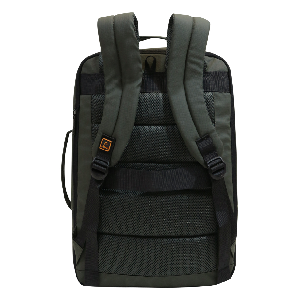 MOCHILA EJECUTIVA EXPANDIBLE TRIP REVERSE VERDE MILITAR HEAD - 8