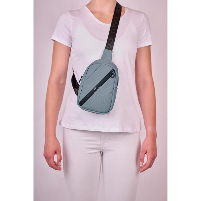 CROSSBODY SPORT MEG AZUL CLARO CALU - 6
