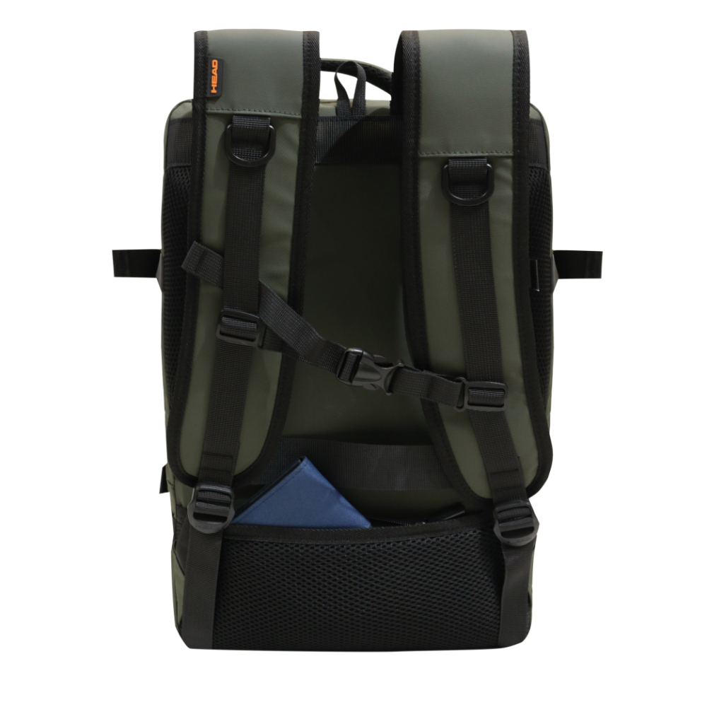 MOCHILA VIAJE EXPANDIBLE JOURNEY REVERSE VERDE HEAD - 8
