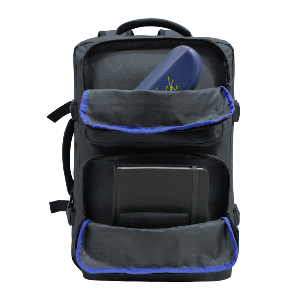 MOCHILA VIAJE EXPANDIBLE JOURNEY REVERSE GRIS HEAD - 3