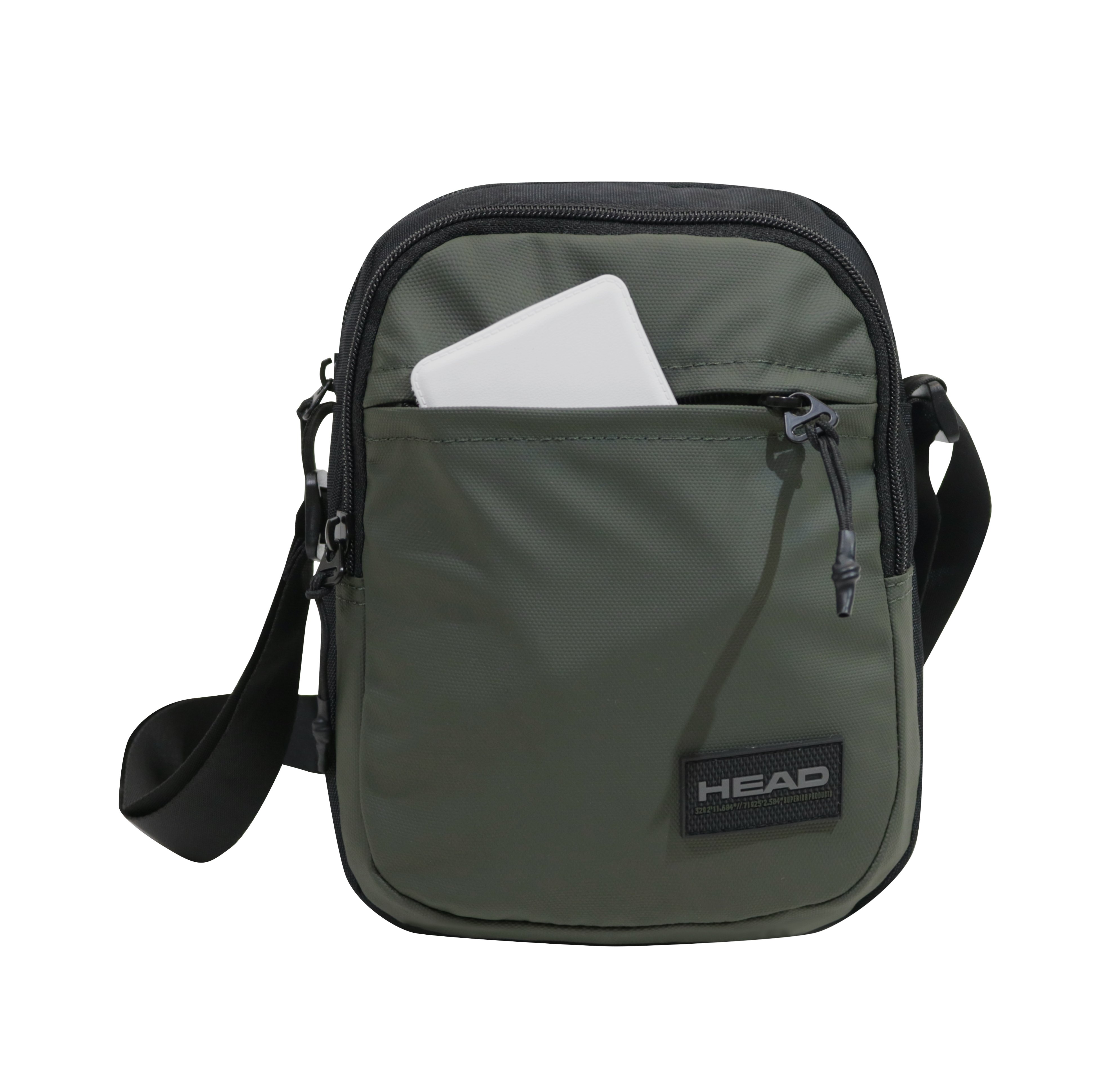 BOLSO CRUZADO MAGNUS 4 REVERSE VERDE MUSGO HEAD - 3
