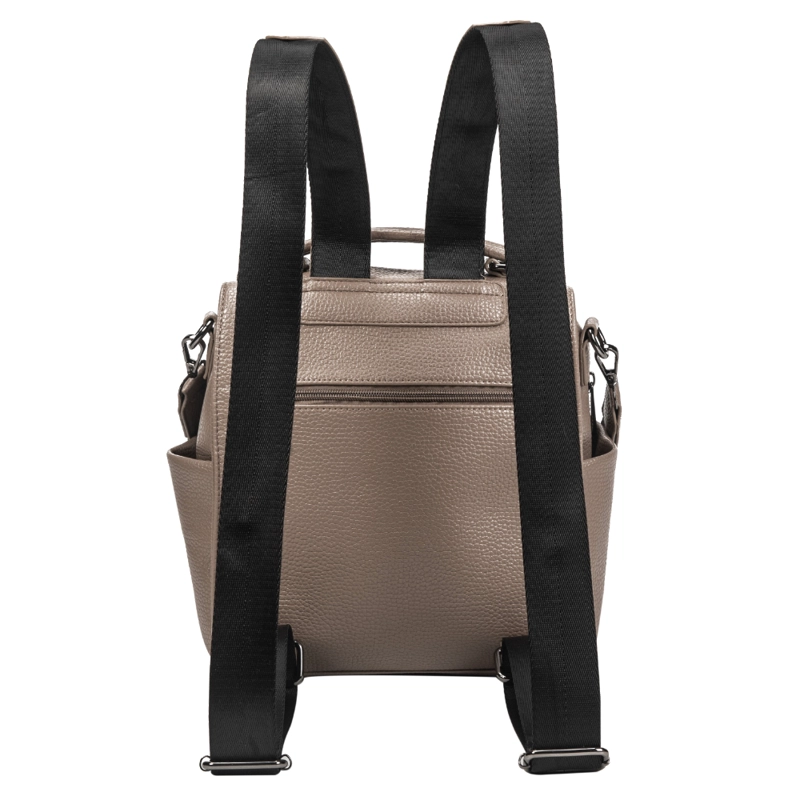 MOCHILA ELEANOR MEDIANA CAFE  CALU - 6