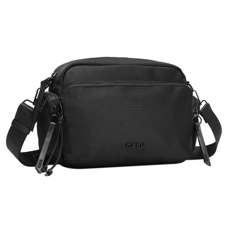 CARTERA BANDOLERA NEW LAVANDA NEGRO CALU - 1