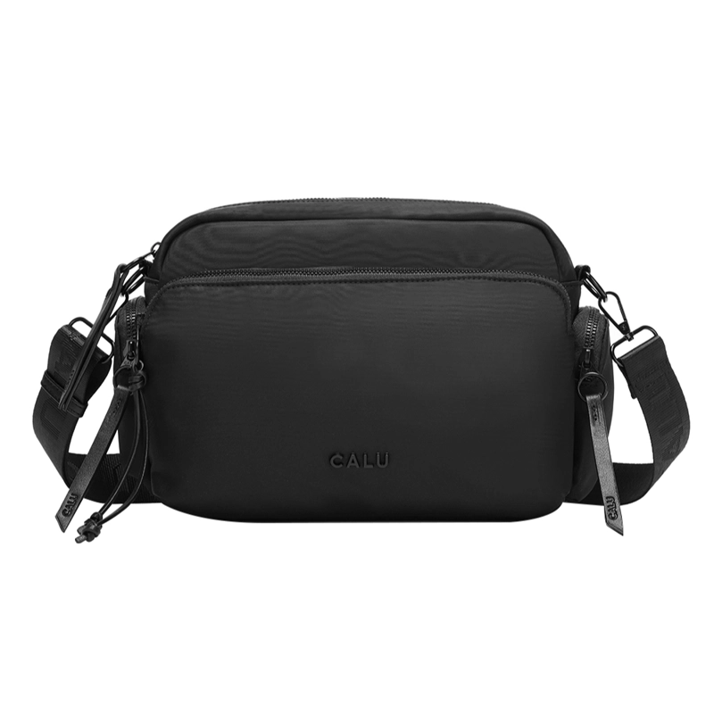 CARTERA BANDOLERA NEW LAVANDA NEGRO CALU - 2