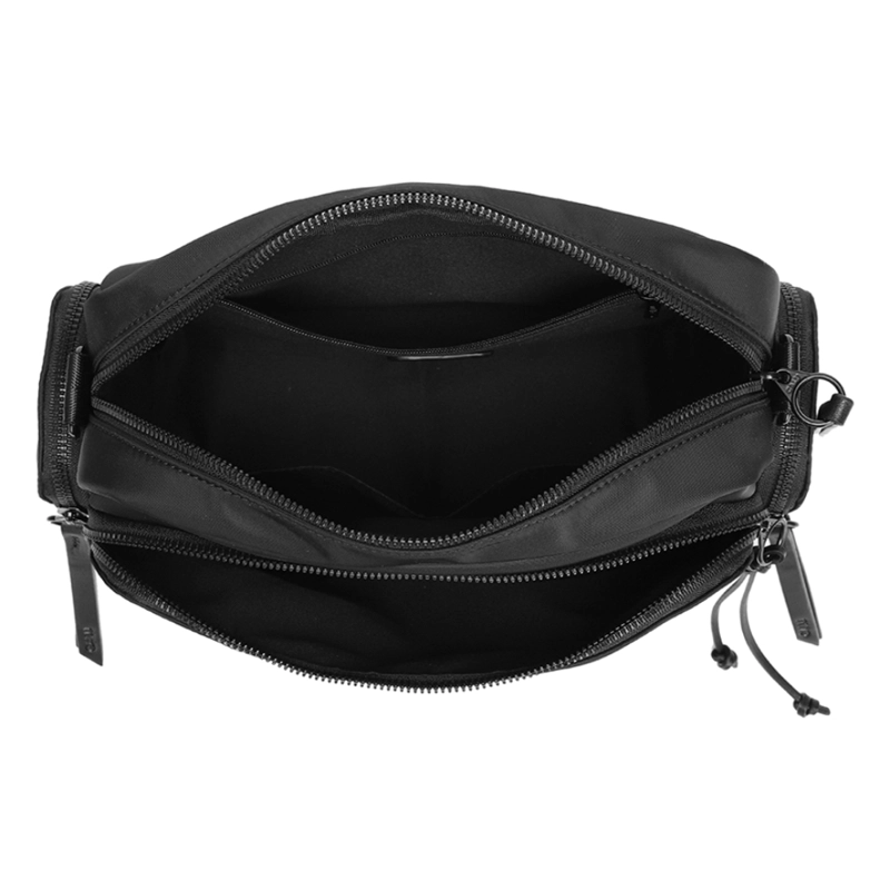 CARTERA BANDOLERA NEW LAVANDA NEGRO CALU - 3