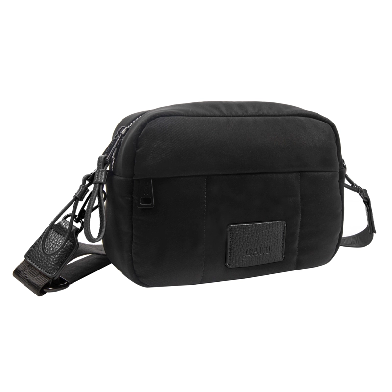 CARTERA BANDOLERA JOSEPHINE COMPACTA NEGRO CALU - 1