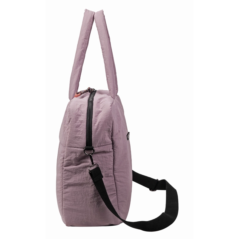 BOLSO DE VIAJE BEATRICE ACOLCHADO MALVA CALU - 5