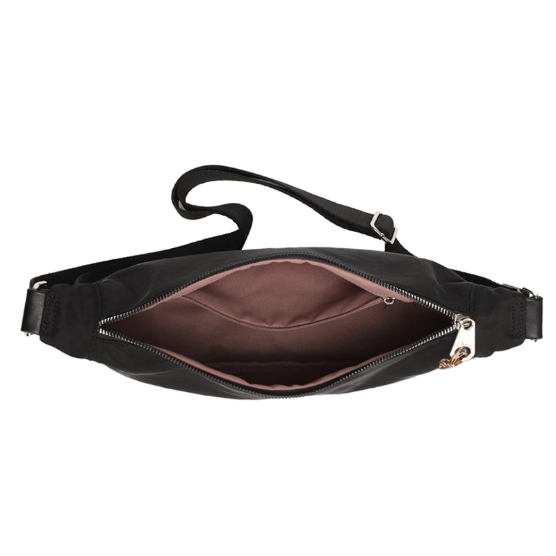 CARTERA BANDOLERA LEONOR NEGRO MALVA CALU - 3
