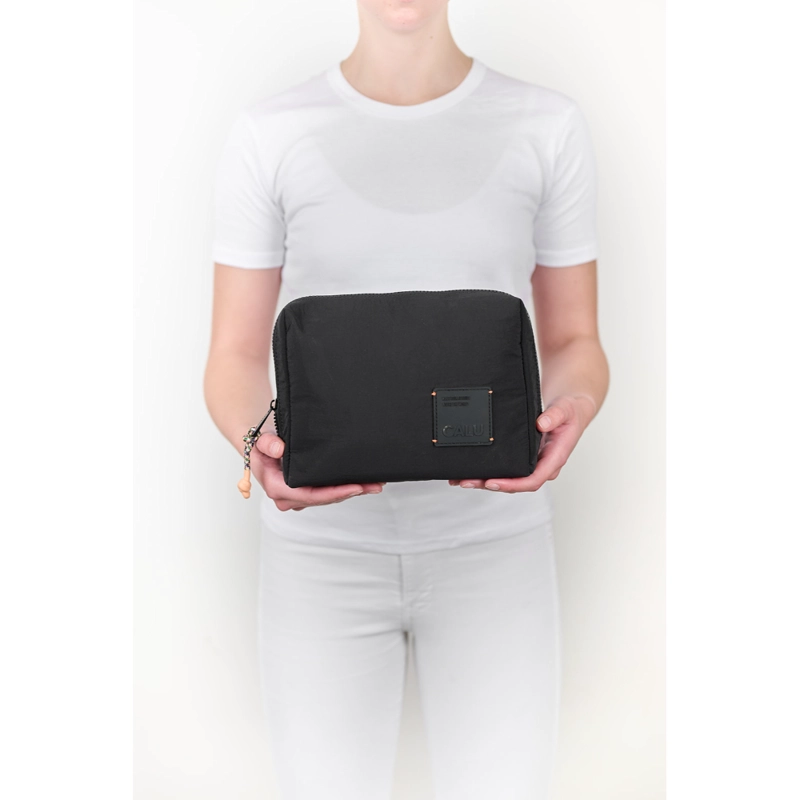 NECESER COSMETIQUERO AGNES COMPACTO NEGRO CALU - 7