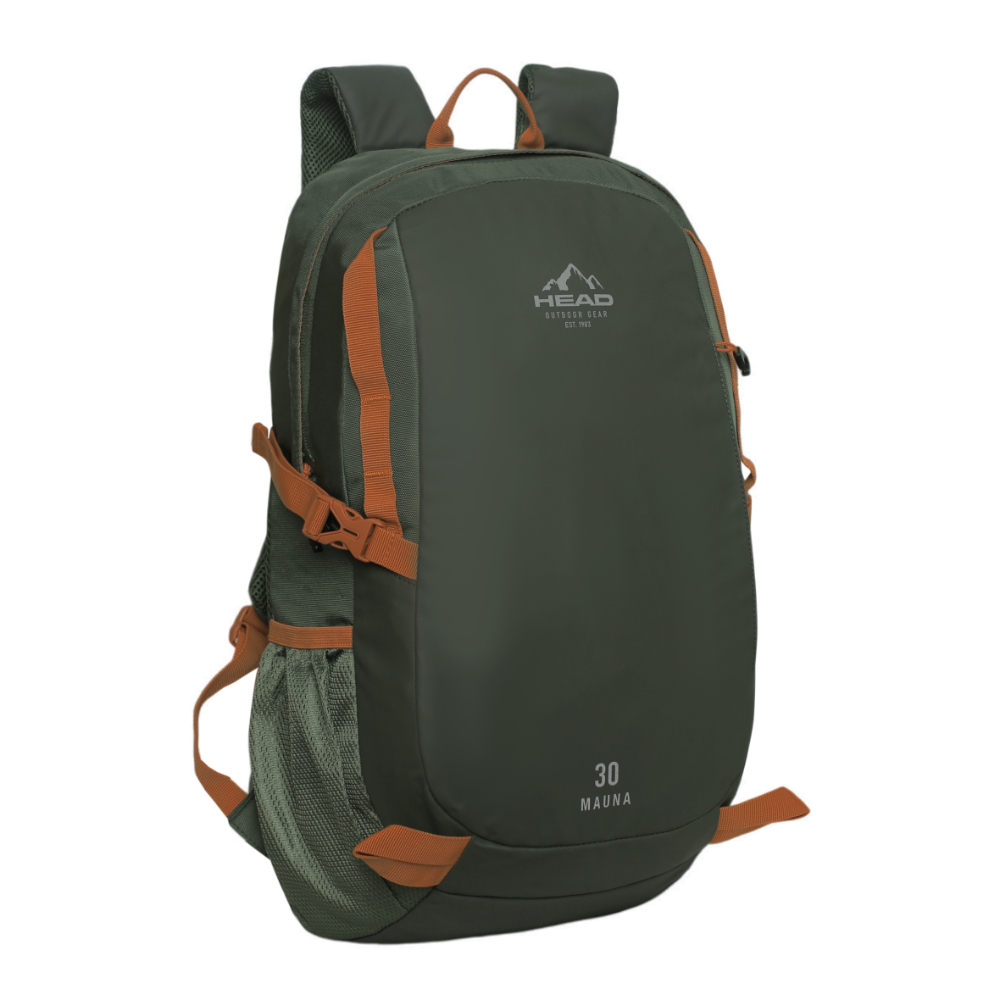 MOCHILA OUTDOOR CAMPING MAUNA 30L VERDE HEAD - 1