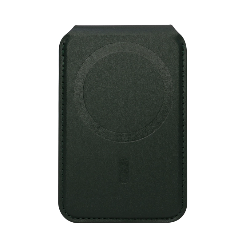 BILLETERA TARJETERO MAGNE TICO VANTAGE PREMIUM VERDE HEAD - 3