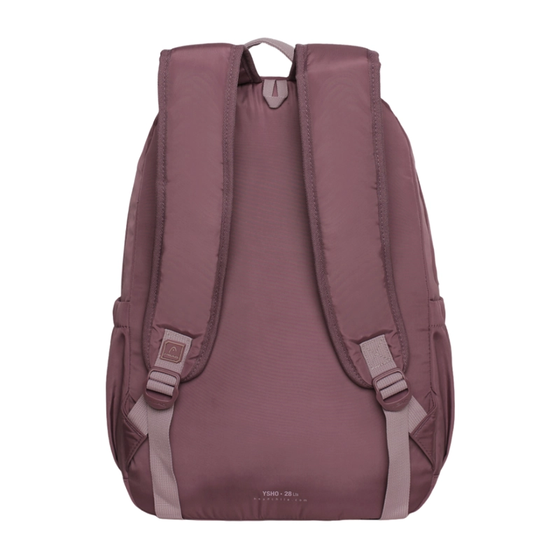 MOCHILA MUJER YSHO MICROFIBRA DARK MALVA HEAD - 5