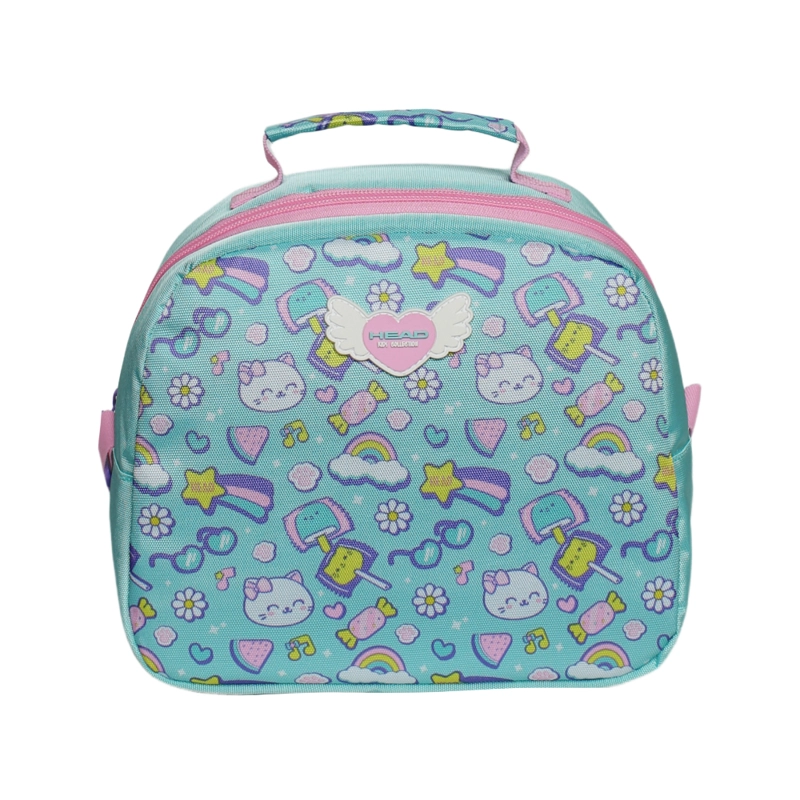 PACK TOP ESCOLAR MUJER (X4) CAT PRINT MENTA HEAD - 3