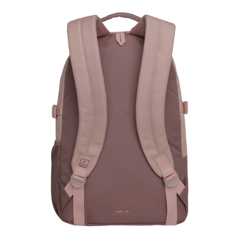 MOCHILA COMPACTA MUJER DIVA BLOCK ROSADO HEAD - 5
