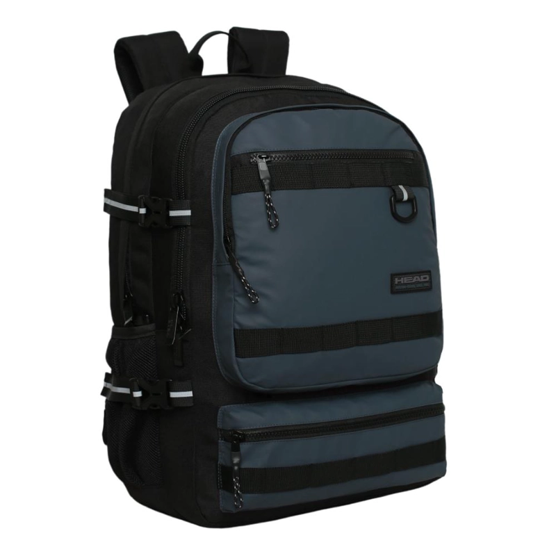 MOCHILA NOTEBOOK EXPEDITION 40L REVERSE PETROLEO HEAD - 1