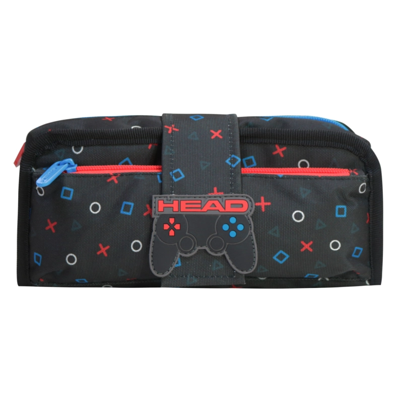 ESTUCHE INFANTIL NIÑO CHERRY GAMER NEGRO HEAD - 2