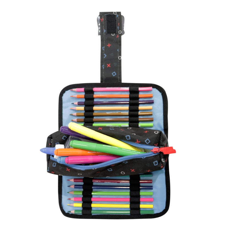 ESTUCHE INFANTIL NIÑO CHERRY GAMER NEGRO HEAD - 4