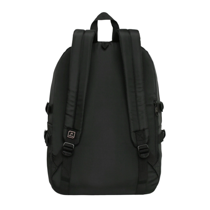 MOCHILA MUJER NOTEBOOK KONA NEGRO ROSE GOLD HEAD - 5