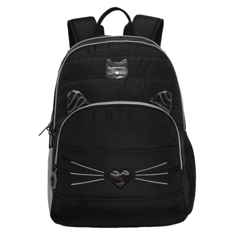 MOCHILA INFANTIL NIÑA BALLOON GATO NEGRO HEAD - 2
