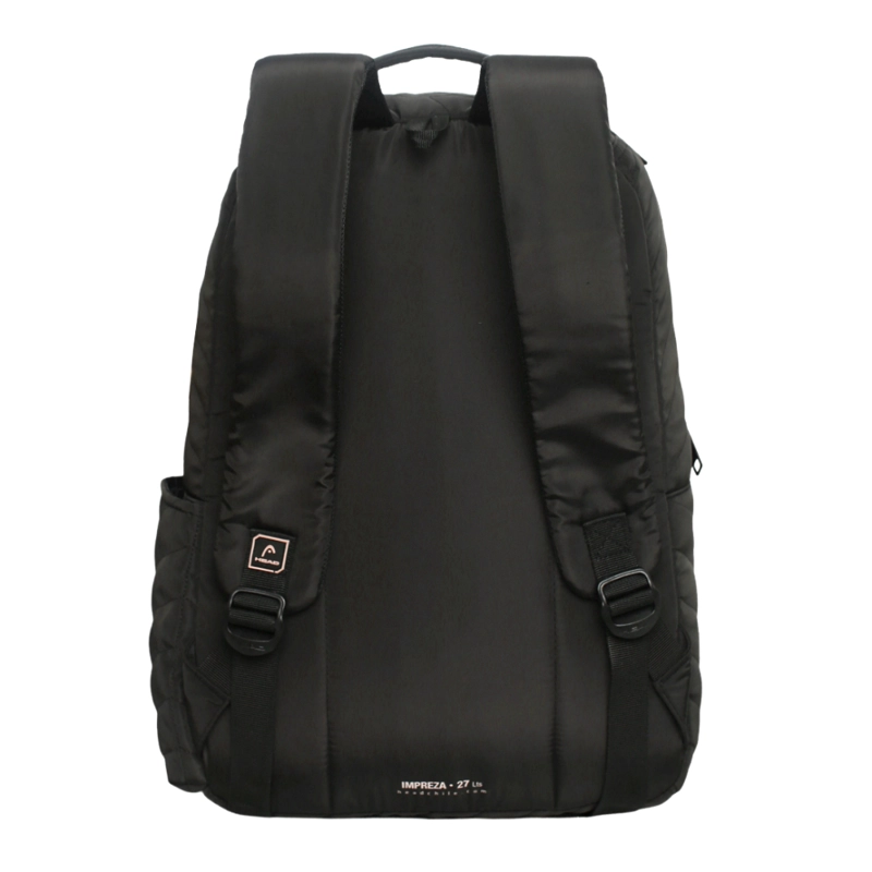 MOCHILA MUJER MICROFIBRA IMPREZA NEGRO ROSE GOLD HEAD - 5