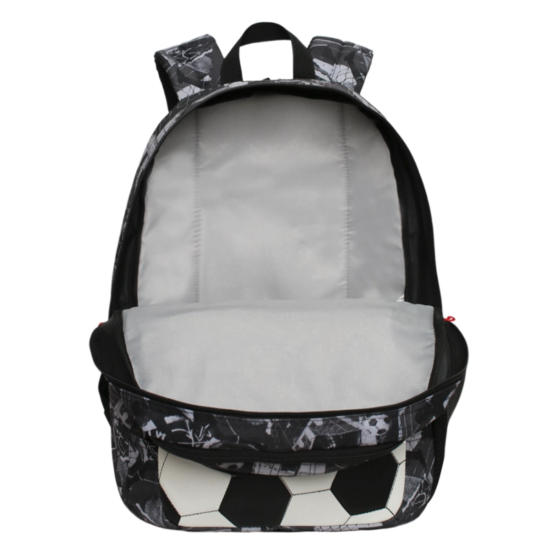 MOCHILA INFANTIL NIÑO FANTASY FUTBOL NEGRA HEAD - 3