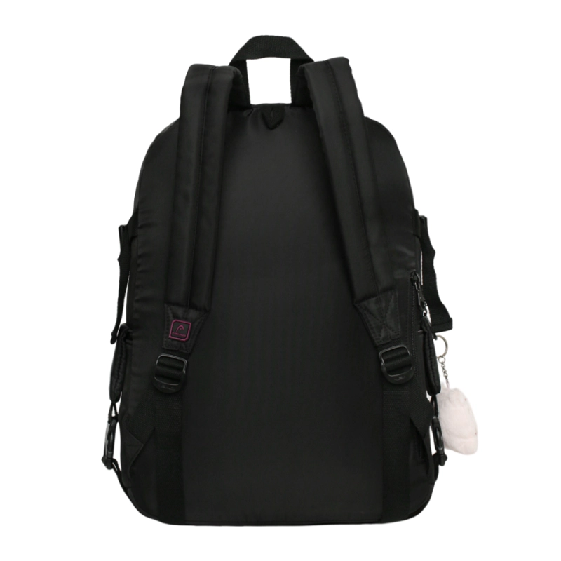 MOCHILA MUJER KAWAII FUSION GLITTER NEGRO HEAD - 6
