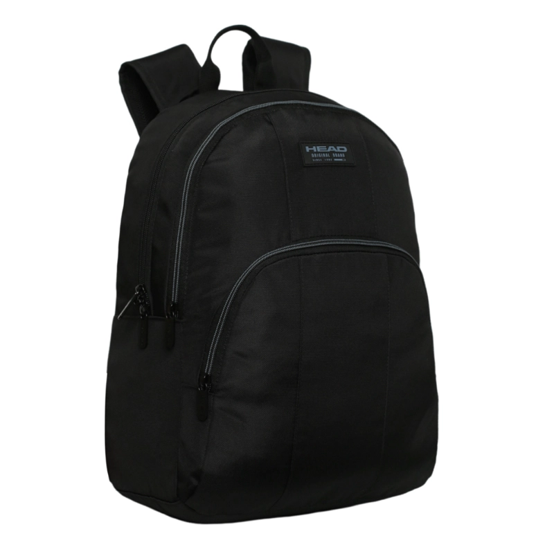 MOCHILA COMPACTA CHIRON NEGRO TURQUESA HEAD - 1