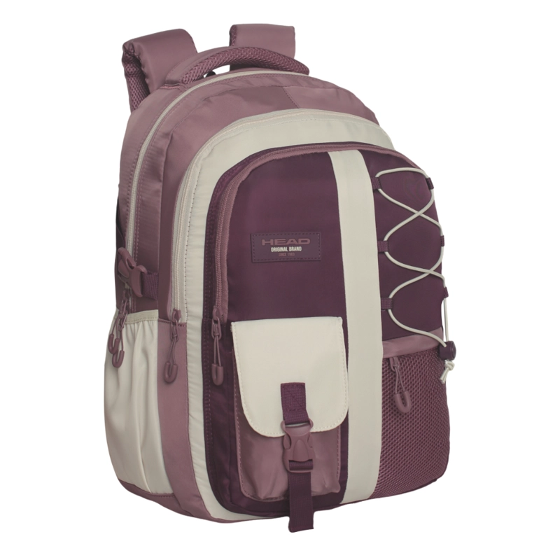 MOCHILA MUJER MICROFIBRA ARTURA BLOCK MALVA HEAD - 1