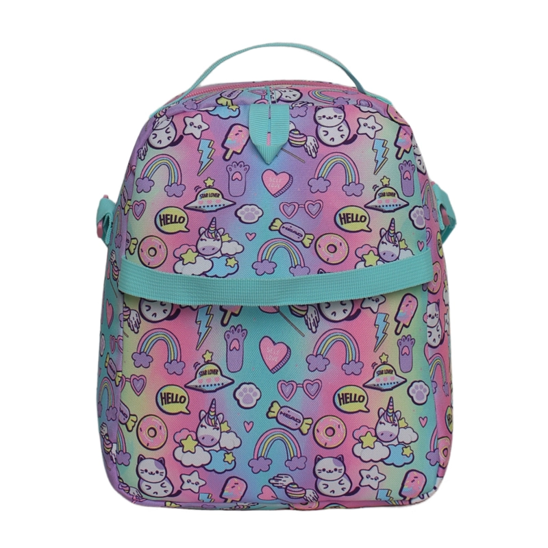 LONCHERA MUJER GREY FADED MULTICOLOR HEAD - 5