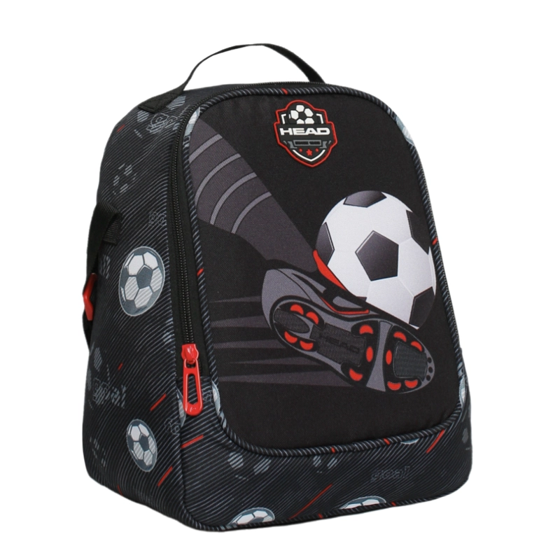 LONCHERA HOMBRE GREY FUTBOL NEGRO HEAD - 1