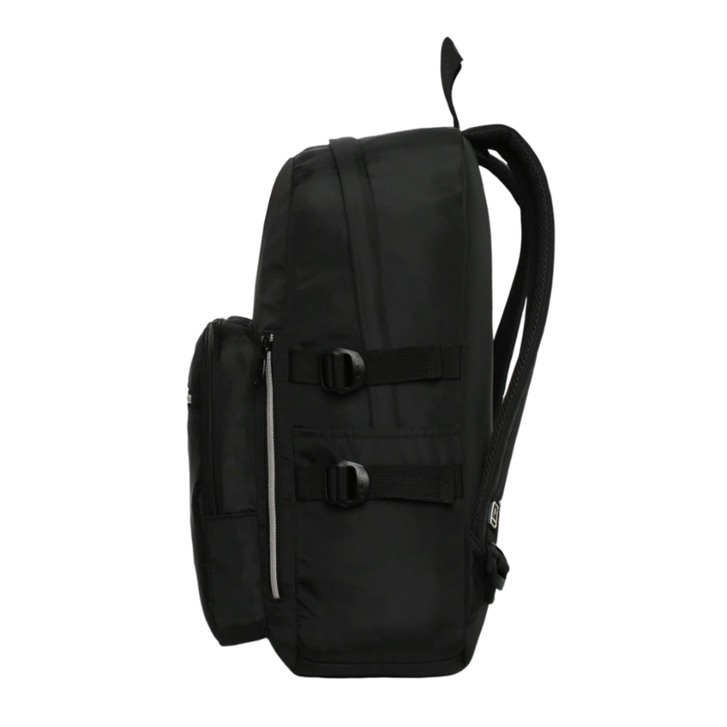 MOCHILA MUJER NOTEBOOK KONA NEGRO SILVER HEAD - 4