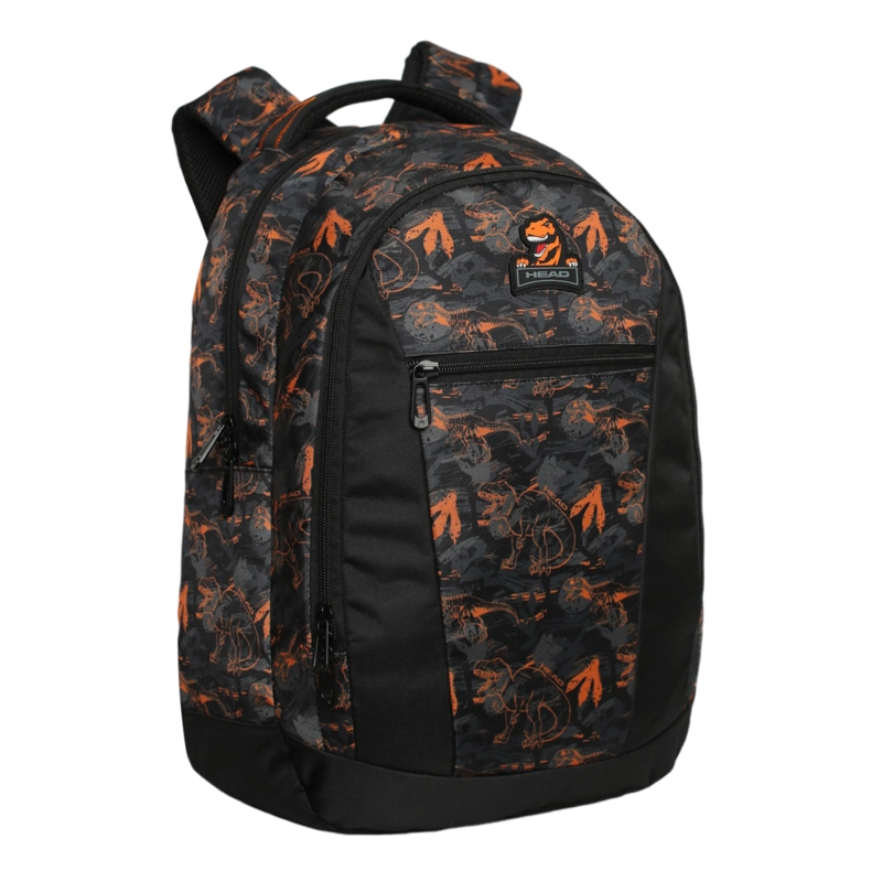 PACK TOP ESCOLAR HOMBRE (X4)  DINO NARANJO HEAD - 2