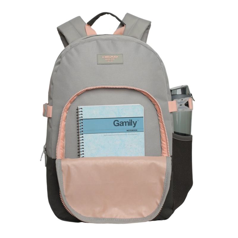 MOCHILA COMPACTA MUJER DIVA BLOCK GRIS HEAD - 2