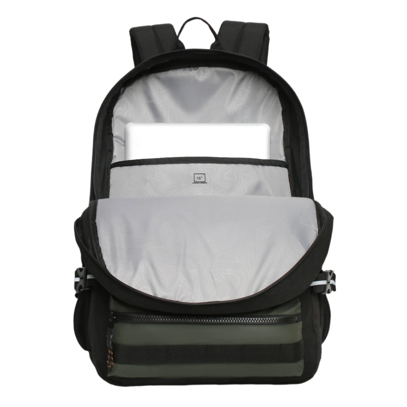 MOCHILA NOTEBOOK EXPEDITION 40L REVERSE VERDE MILITAR HEAD - 2