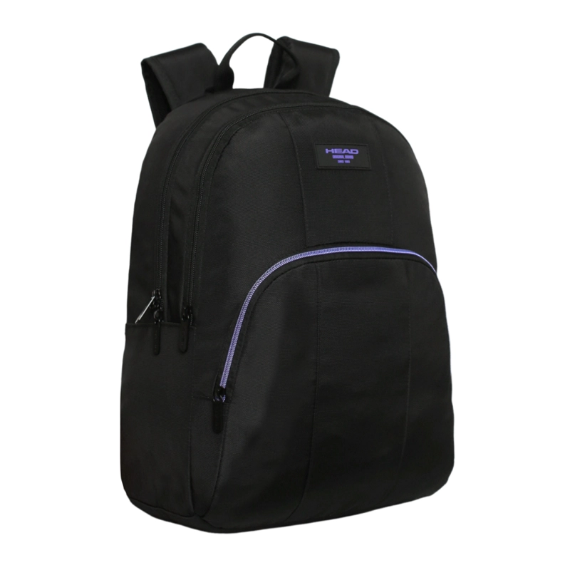 MOCHILA MUJER MOKKA NEGRO LILA HEAD - 1
