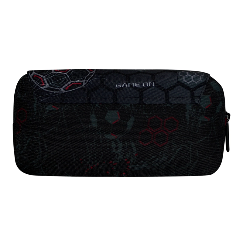 ESTUCHE INFANTIL NIÑO ERASER FUTBOL NEGRO HEAD - 5