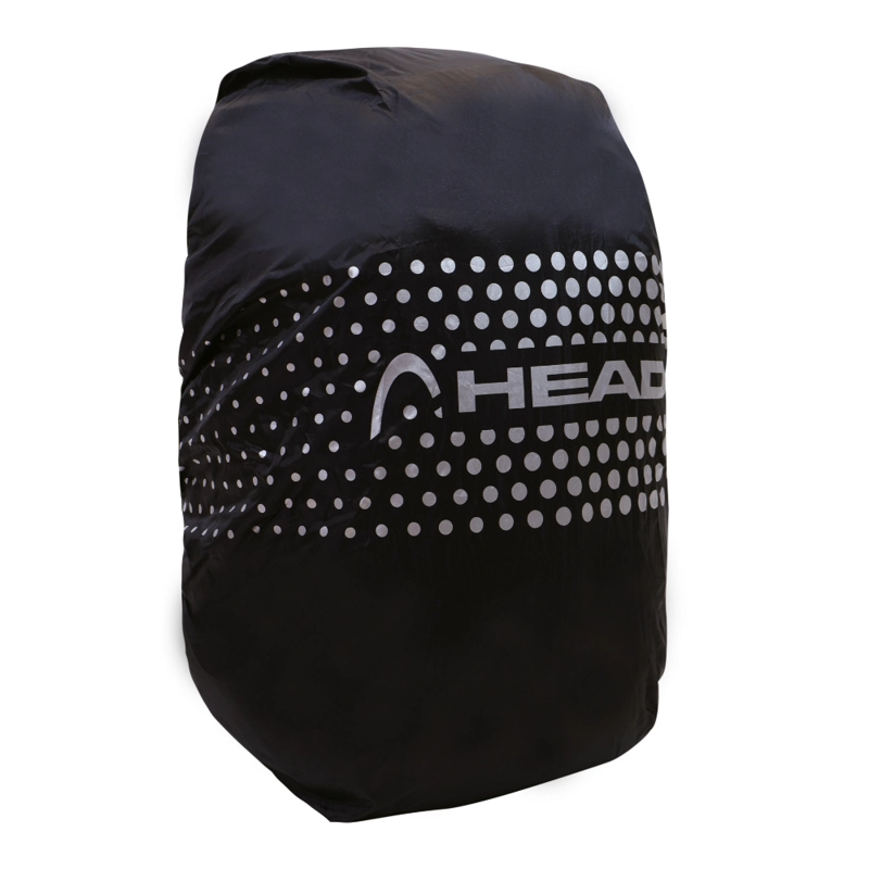 COBERTOR LLUVIA REFLECTANTE CUBRE MOCHILA RAIN NEGRO HEAD - 1
