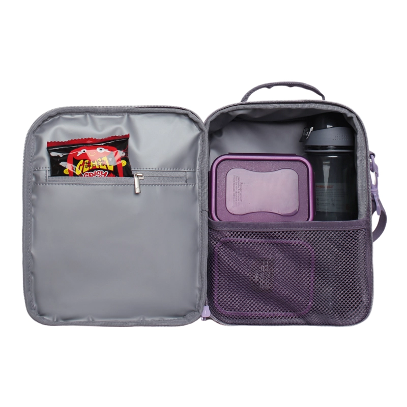 LONCHERA COMPACTA MUJER SHERPA DARK MORADO HEAD - 3