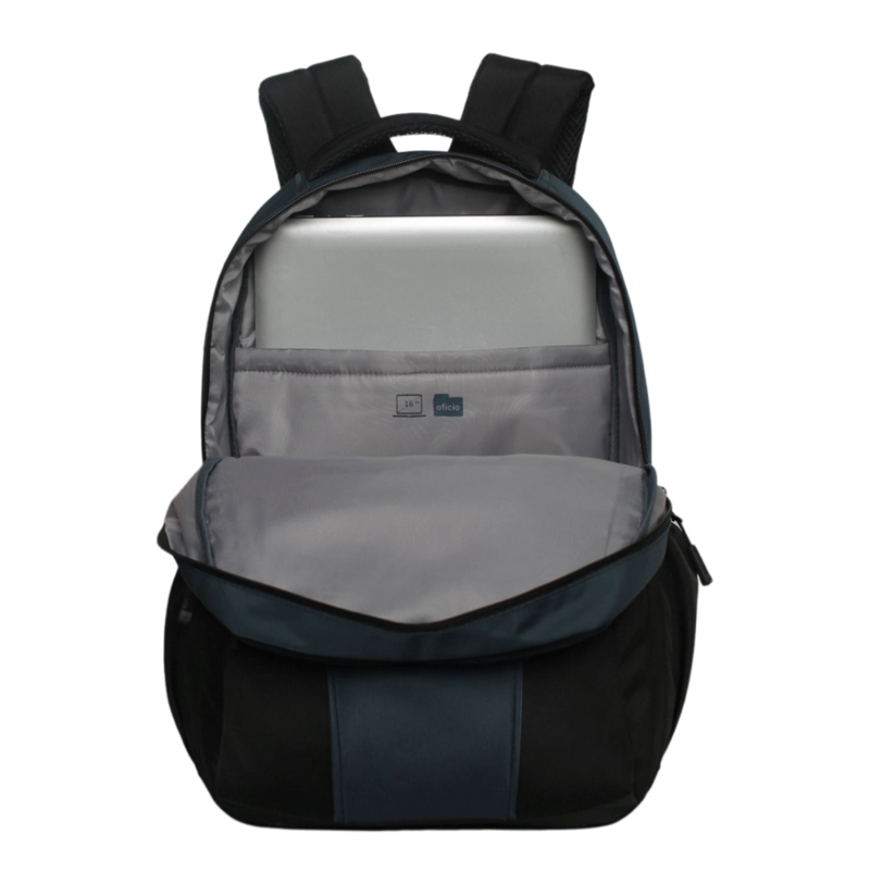 MOCHILA NOTEBOOK CAMRY PETROLEO NEGRO HEAD - 4