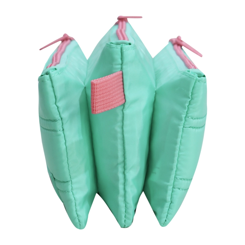 ESTUCHE TRIPLE MUJER MARCH TURQUESA HEAD - 5