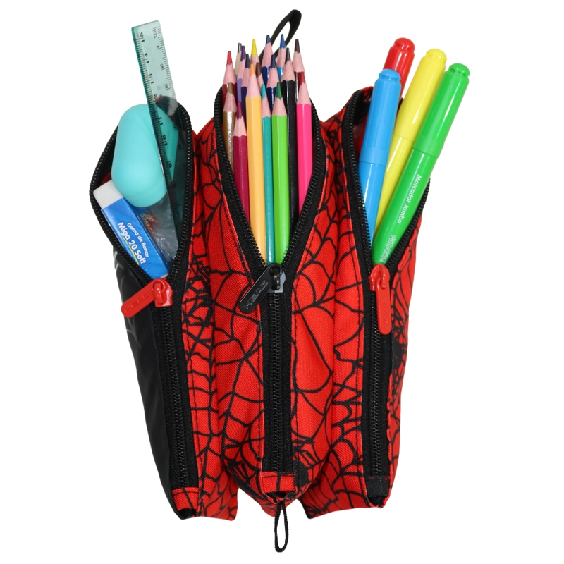 ESTUCHE INFANTIL NIÑO CELERIO ARAÑA ROJO  HEAD - 3